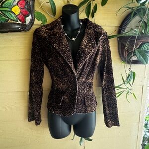 Leopard Print Women's Jacket
